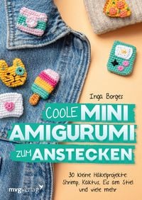 Produktbild: Coole Mini-Amigurumi zum Anstecken