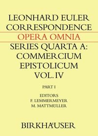 Produktbild: Correspondence of Leonhard Euler with Christian Goldbach