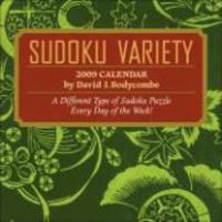 Produktbild: Sudoku Variety: A Different Type of Sudoku Puzzle Every Day of the Week: 2009 Day-To-Day Calendar