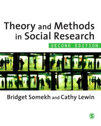 Produktbild: Theory and Methods in Social Research
