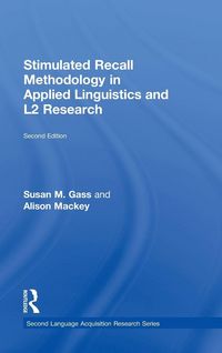 Produktbild: Stimulated Recall Methodology in Applied Linguistics and L2 Research
