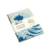 Produktbild: Japanese Woodblocks Set of 3 Mini Notebooks