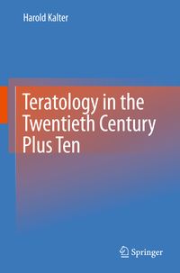 Produktbild: Teratology in the Twentieth Century Plus Ten
