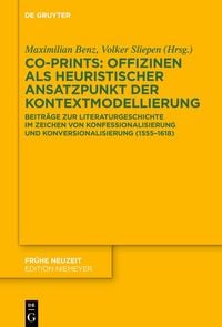 Produktbild: Co-Prints: Offizinen als heuristischer Ansatzpunkt der Kontextmodellierung