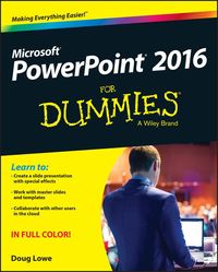 Produktbild: PowerPoint 2016 For Dummies