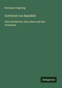 Produktbild: Gottfried von Raesfeld