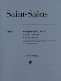 Bild vom Artikel Saint-Saëns, Camille - Violinkonzert Nr. 3 h-moll op. 61 vom Autor Camille Saint-Saens