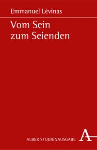 Produktbild: Vom Sein zum Seienden