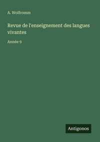 Produktbild: Revue de l'enseignement des langues vivantes