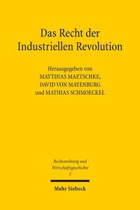 Produktbild: Das Recht der Industriellen Revolution