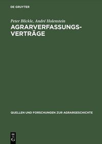 Produktbild: Agrarverfassungsvertr&auml;ge