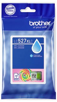 Produktbild: Brother Druckerpatrone LC527XLC - Hohe Ergiebigkeit - C Original Cyan LC527XLC