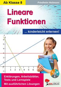 Produktbild: Lineare Funktionen kinderleicht erlernen