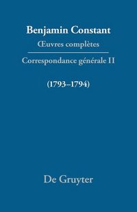 Produktbild: Correspondance 1793-1794