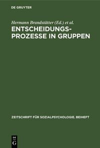Produktbild: Entscheidungsprozesse in Gruppen