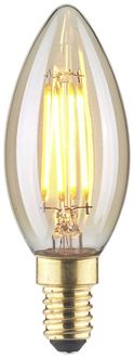 Bild vom Artikel LightMe LM85052 LED E14 Kerzenform 4.5W Bernstein (Ø x L) 35mm x 97mm 1St. vom Autor 