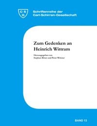 Produktbild: Zum Gedenken an Heinrich Wittram
