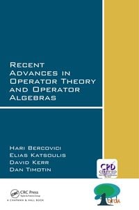 Produktbild: Recent Advances in Operator Theory and Operator Algebras