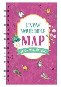 Produktbild: Know Your Bible Map [Women's Cover]: A Creative Journal
