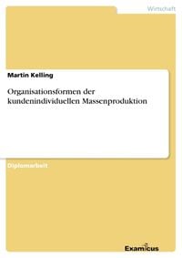Bild vom Artikel Organisationsformen der kundenindividuellen Massenproduktion vom Autor Martin Kelling