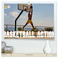 Produktbild: Basketball Action (hochwertiger Premium Wandkalender 2026 DIN A2 quer), Kunstdruck in Hochglanz