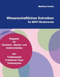 Produktbild: Wissenschaftliches Schreiben f&uuml;r MINT-Studierende