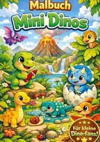 Produktbild: Malbuch, Mini dinos