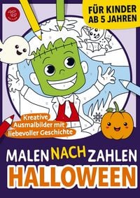 Produktbild: Malen nach Zahlen f&uuml;r Kinder - Halloween