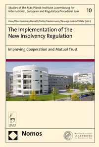 Produktbild: The Implementation of the New Insolvency Regulation