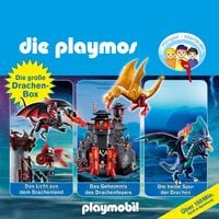Produktbild: Die Playmos - Das Original Playmobil H&ouml;rspiel, Die gro&szlig;e Drachen-Box, Folgen 13, 38, 50