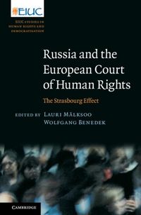 Produktbild: Russia and the European Court of Human Rights