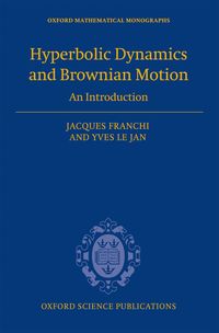 Produktbild: Hyperbolic Dynamics and Brownian Motion