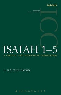 Produktbild: Williamson, H: Isaiah 1-5 (ICC)