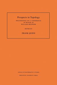 Produktbild: Prospects in Topology