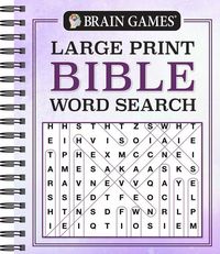 Produktbild: Brain Games - Large Print Bible Word Search