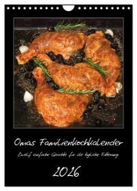 Produktbild: Omas Familienkochkalender (Wandkalender 2026 DIN A4 hoch), CALVENDO Monatskalender