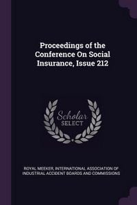 Produktbild: Proceedings of the Conference On Social Insurance, Issue 212
