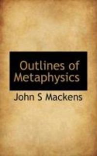 Produktbild: Outlines of Metaphysics
