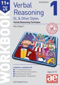 Produktbild: 11+ Verbal Reasoning Year 4/5 GL & Other Styles Workbook 1