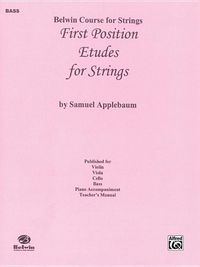 Produktbild: Applebaum, S: First Position Etudes for Strings