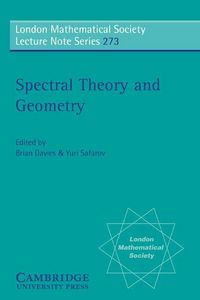 Produktbild: Spectral Theory and Geometry