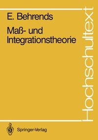 "Maß- Und Integrationstheorie" Online Kaufen | Thalia