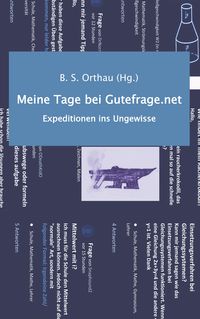 Produktbild: Meine Tage bei Gutefrage.net