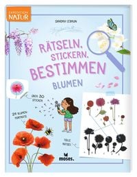 Produktbild: Expedition Natur R&auml;tseln, Stickern, Bestimmen - Blumen