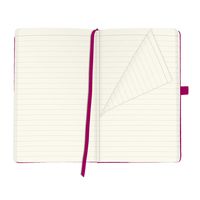 Bild vom Artikel Herlitz Notizbuch Classic A5 96 Blatt liniert berry mit Leseband und Falttasche my.book vom Autor 