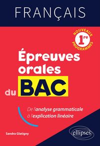 Produktbild: Fran&ccedil;ais. Premi&egrave;re. Epreuves orales du Bac