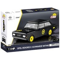 Produktbild: COBI Youngtimer 24597 - Opel Rekord C-Schwarze Witwe, Bausatz, 1:35, 138 Bauteile