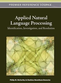 Produktbild: Applied Natural Language Processing