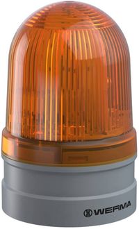 Produktbild: Werma Signaltechnik Signalleuchte Midi TwinFLASH 12/24VAC/DC YE 261.320.70 Gelb 12 V/DC
