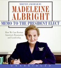 Produktbild: Memo to the President Elect, Audio-CD